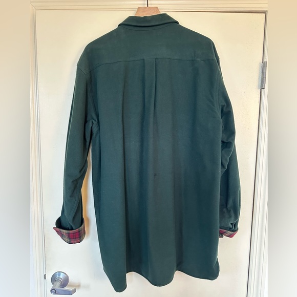 Vintage LL bean lined fleece shirt - Picture 4 of 6